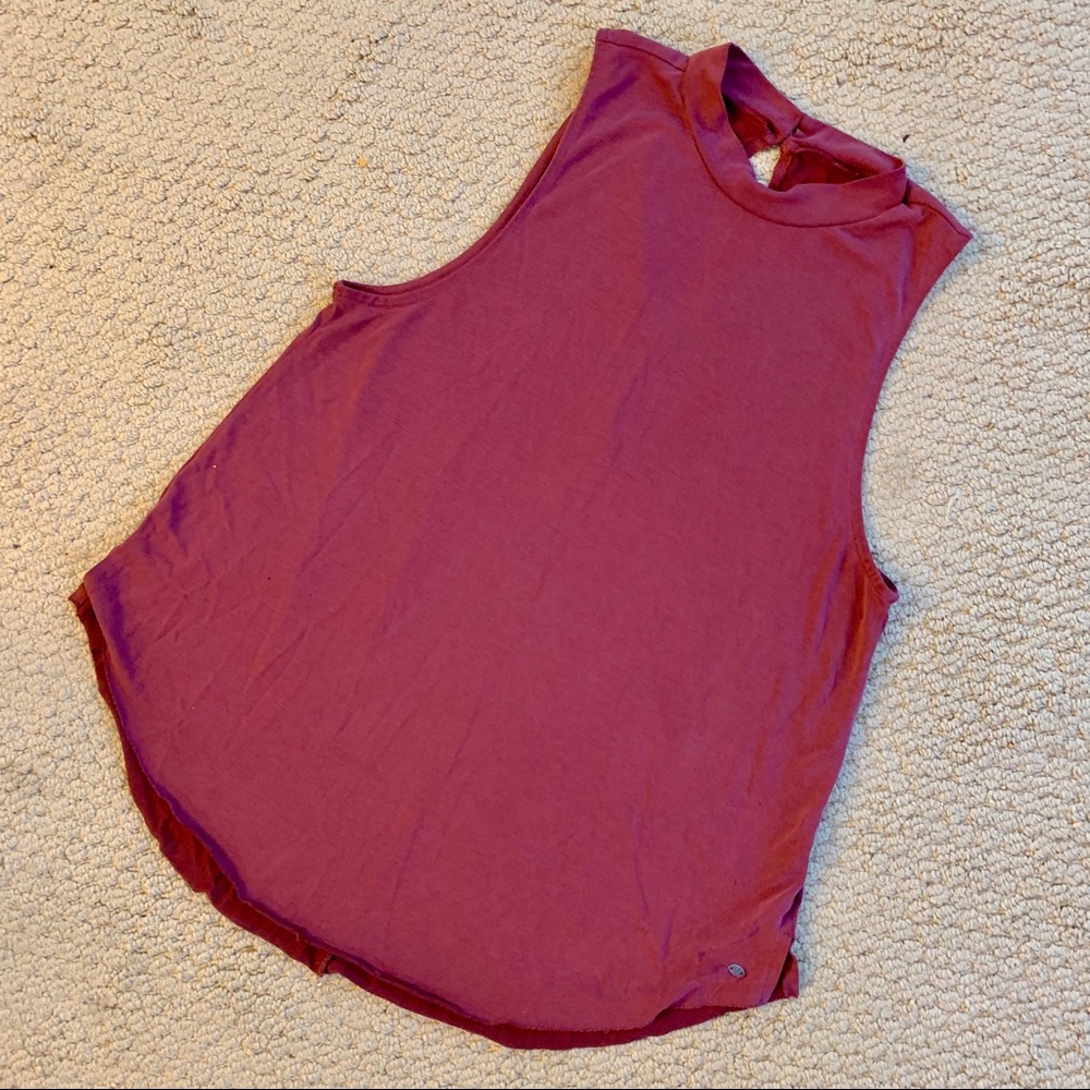 American Eagle Soft & Sexy Sueded Mock Neck Tank